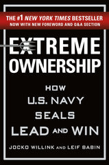Cover of Extreme Ownership: How U.S. Navy Seals Lead and Win: 1 (Extreme Ownership) by Jocko Willink