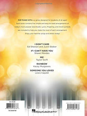 I Don't Care, Me! & More Hot Singles: Pop Piano Hits Simple Arrangements