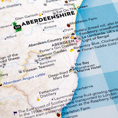 Great British Food & Drink Map | Food Map & Guide | Marvellous Maps