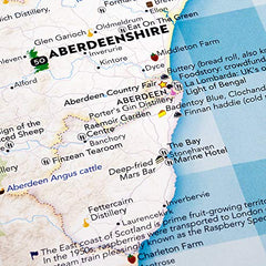 Great British Food & Drink Map | Food Map & Guide | Marvellous Maps