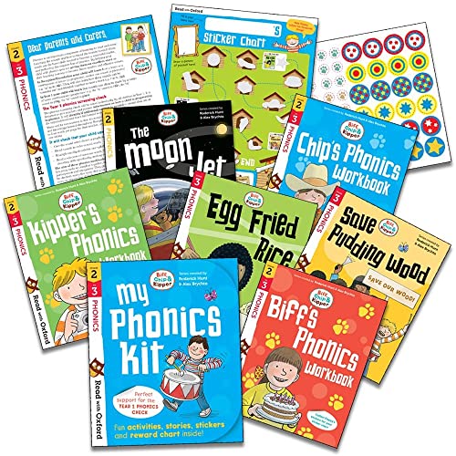 Read with Oxford: Stages 2-3: Biff, Chip and Kipper: My Phonics Kit