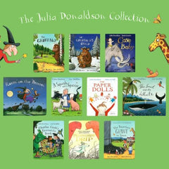 Julia Donaldson X10 Books Collection Set with Bag