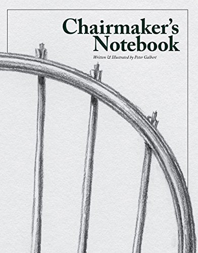 Cover of Chairmaker's Notebook by Peter Galbert