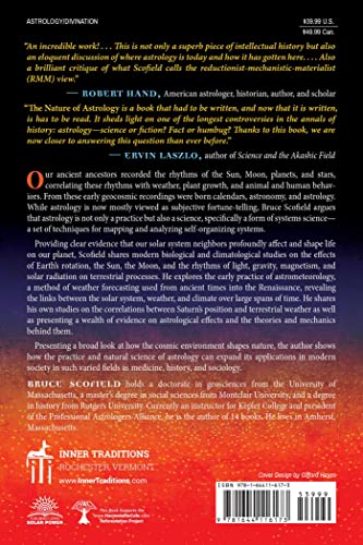The Nature of Astrology: History, Philosophy, and the Science of Self-Organizing