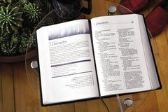 Niv, Men's Devotional Bible (by Men, for Men), Large Print, Leathersoft, Black,