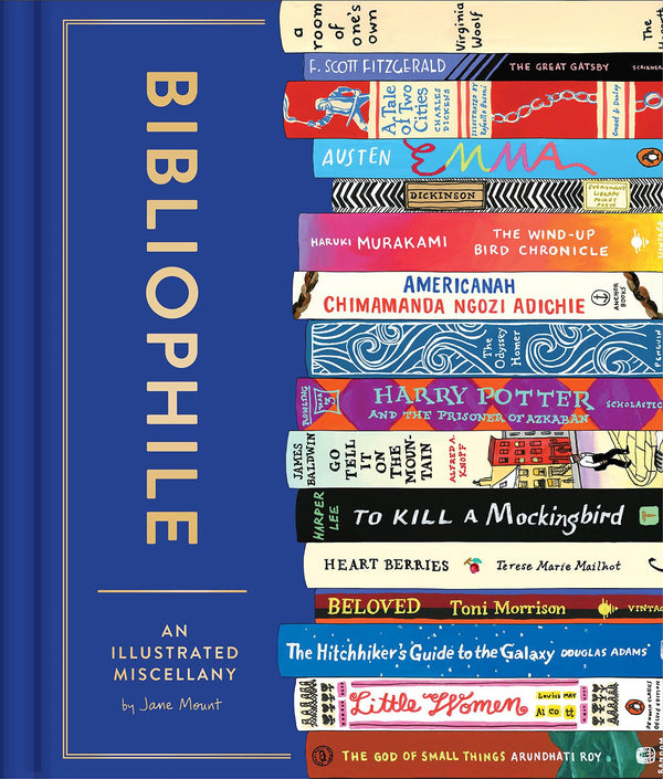 Cover of Bibliophile: An Illustrated Miscellany by Jane Mount