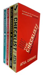 Cover of Atul Gawande Collection 4 Books Set (The Checklist Manifesto, Being Mortal..)