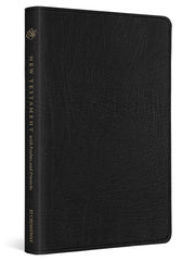 Cover of ESV New Testament with Psalms and Proverbs (Genuine Leather, Black): English by ESV