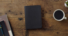 ESV New Testament with Psalms and Proverbs (Genuine Leather, Black): English