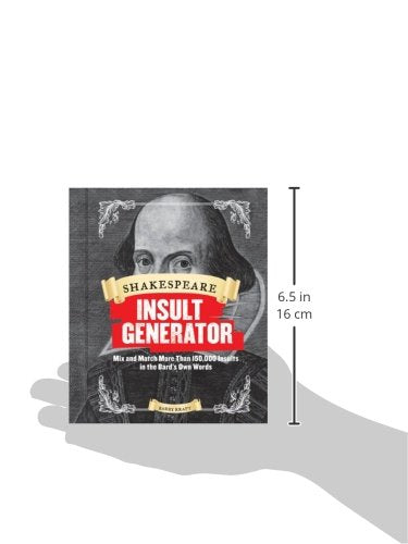 Shakespeare Insult Generator: Mix and Match More Than 150,000 Insults