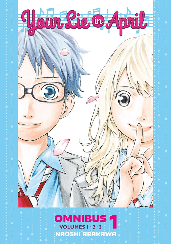 Cover of Your Lie in April Omnibus 1 (Vol. 1-3) (YOUR LIE IN APRIL OMNIBUS GN)