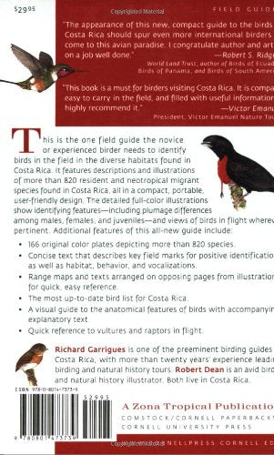 The Birds of Costa Rica: A Field Guide