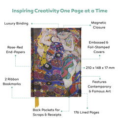 Frida Kahlo Purple (Foiled Journal) (Flame Tree Notebooks)