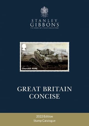 Cover of 2022 Great Britain Concise Stamp Catalogue by Stanley Gibbons