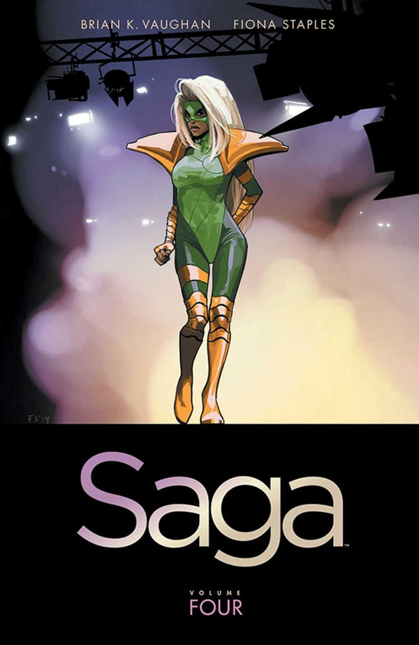 Cover of Saga Volume 4 (SAGA TP) by Brian K Vaughan