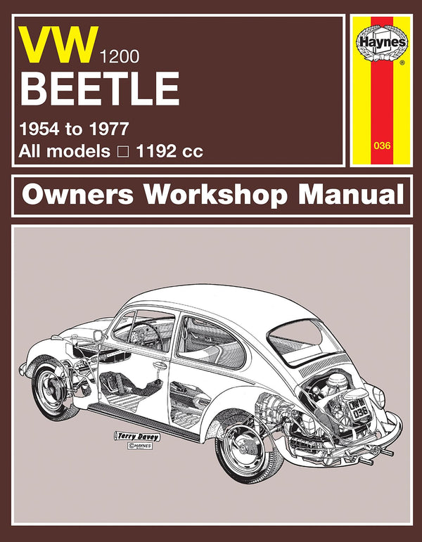 Cover of VW Beetle 1200 (54 - 77) Haynes Repair Manual