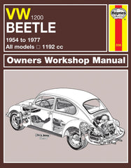 VW Beetle 1200 (54 - 77) Haynes Repair Manual