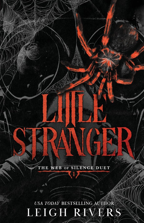 Cover of Little Stranger: A Dark Taboo Romance (The Web of Silence Duet) by Leigh Rivers