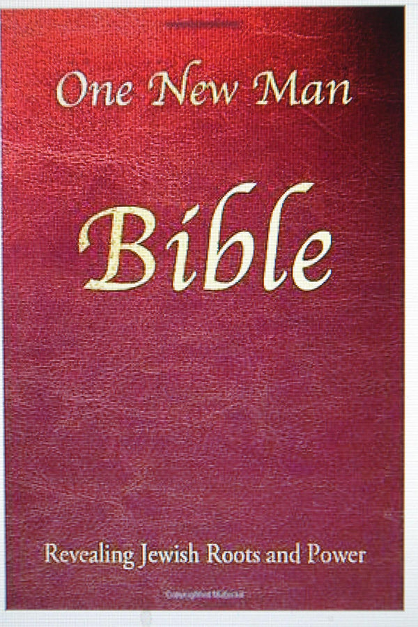 Cover of One New Man Bible: Revealing Jewish Roots and Power (Synthetic Leather): 1 by William J. Morford
