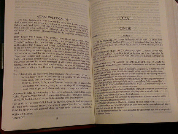 One New Man Bible: Revealing Jewish Roots and Power (Synthetic Leather): 1