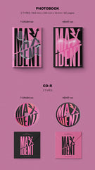 STRAY KIDS MAXIDENT (HEART Ver) Album CD-R+Photobook+Lyrics Paper+Photocards+Min