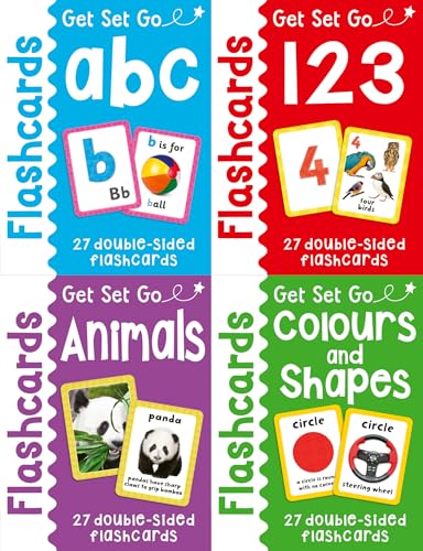 Cover of Flashcards Tray: A great set of colourful early learning flashcards for children by Miles Kelly