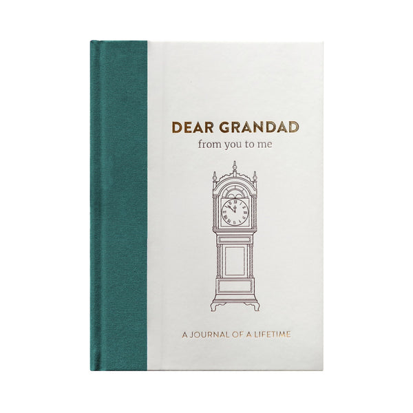 Cover of Dear Grandad, From You To Me: Guided Memory Journal To Capture Your Grandfather’ by FROM YOU TO ME
