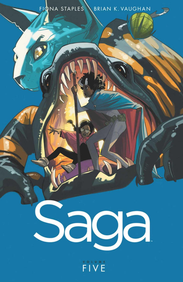 Cover of Saga Volume 5 (SAGA TP) by Brian K Vaughan