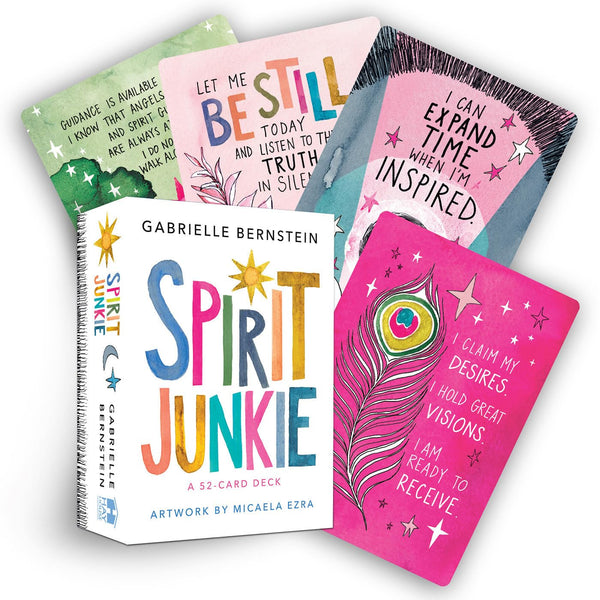 Cover of Spirit Junkie: A 52-Card Deck by Gabrielle Bernstein