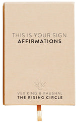 Cover of This Is Your Sign: Affirmation Cards by Vex King