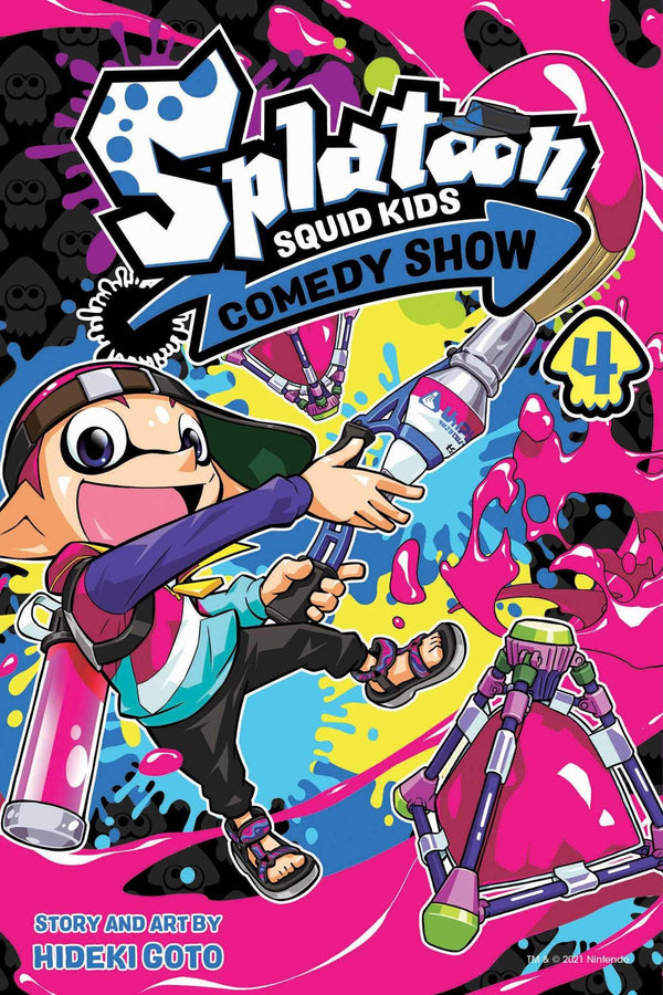Cover of Splatoon: Squid Kids Comedy Show, Vol. 4 (Volume 4) by Hideki Goto