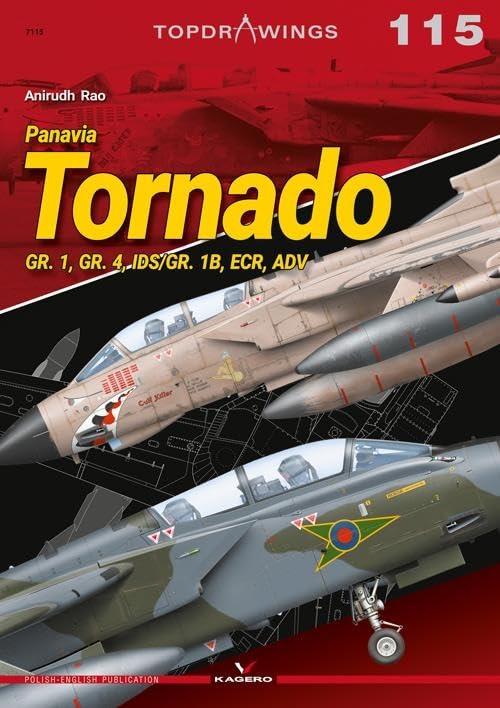 Cover of Panavia Tornado: GR. 1, GR. 4, IDS/GR. 1B, ECR, ADV (Top Drawings) by Anirudh Rao
