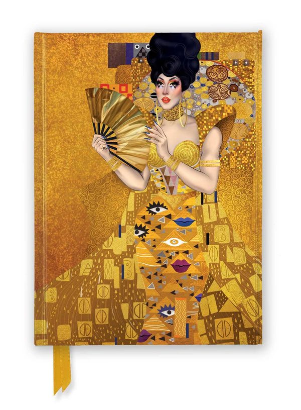 Cover of Art of Drag: Portrait of a Golden Queen (Foiled Journal) (Flame Tree Notebooks) by Flame Tree Studio