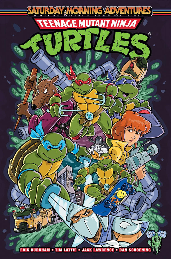Cover of Teenage Mutant Ninja Turtles: Saturday Morning Adventures, Vol. 2