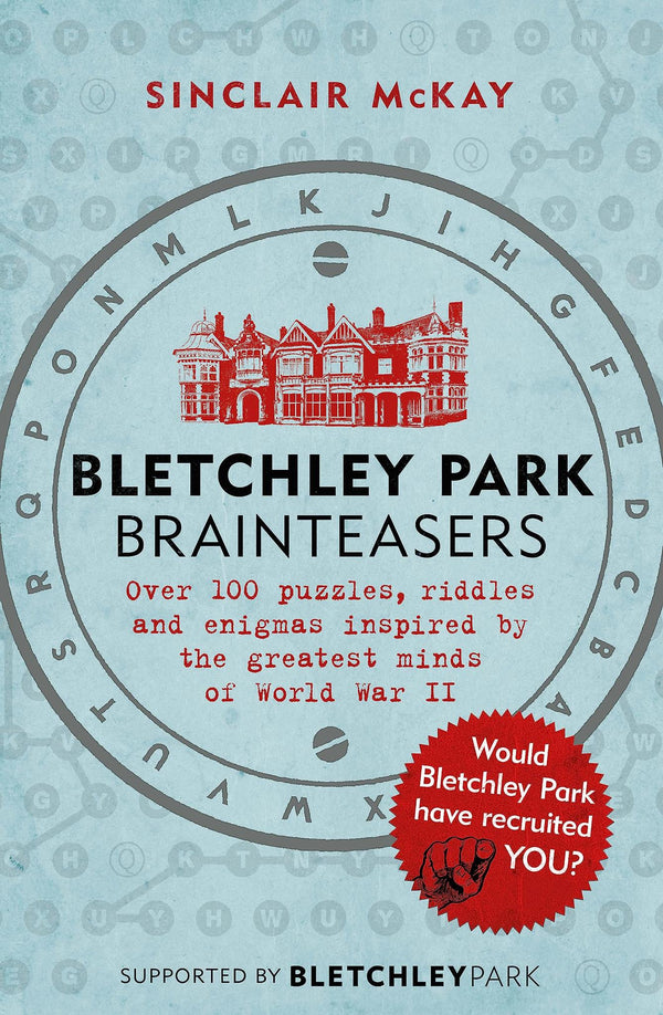 Cover of Bletchley Park Brainteasers: The bestselling quiz book full of puzzles by Sinclair McKay
