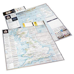 Great British Film & TV Map | TV Map & Guide | Marvellous Maps | Film & TV Gifts