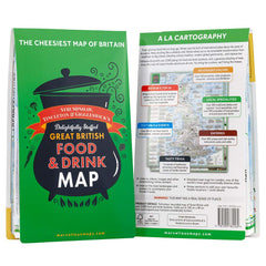 Great British Food & Drink Map | Food Map & Guide | Marvellous Maps