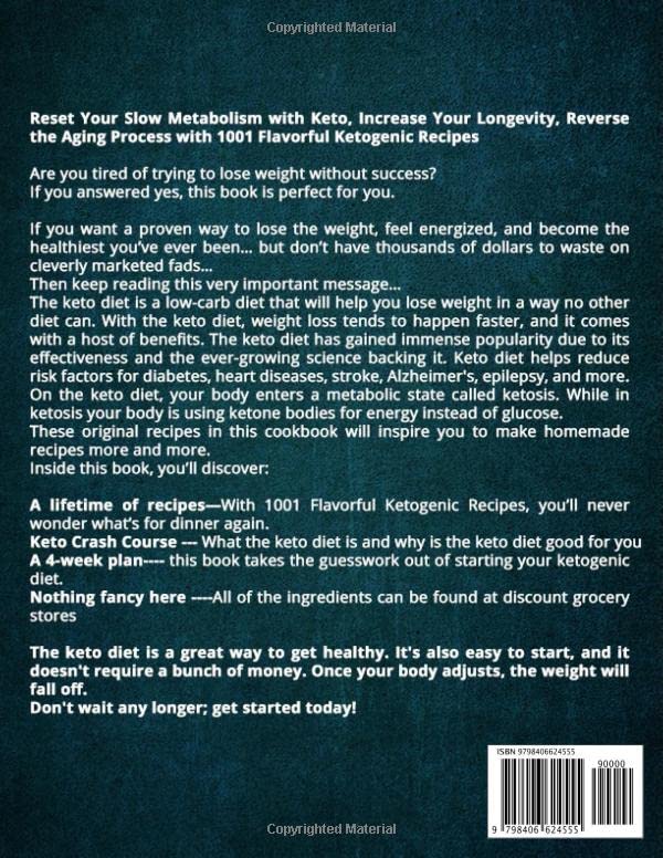 The Keto Bible | More Than A Keto Cookbook: 1001 Flavorful Ketogenic Recipes