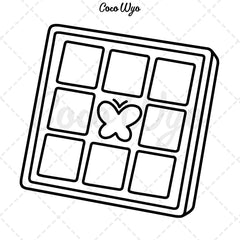 Glow Cosmetics: Coloring Book for Adults and Kids, Bold and Easy, Simple