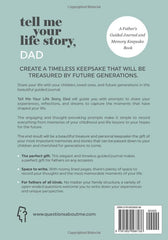 Tell Me Your Life Story, Dad: A Father’s Guided Journal and Memory Keepsake Book