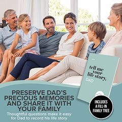 Tell Me Your Life Story, Dad: A Father’s Guided Journal and Memory Keepsake Book