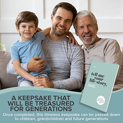 Tell Me Your Life Story, Dad: A Father’s Guided Journal and Memory Keepsake Book
