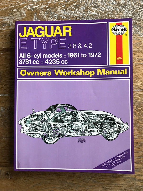 Cover of Jaguar E Type Owner's Workshop Manual (Service & repair manuals)