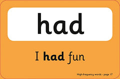 High Frequency Words Flashcards: Ideal for home learning