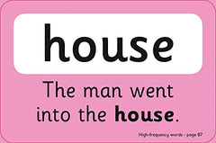 High Frequency Words Flashcards: Ideal for home learning
