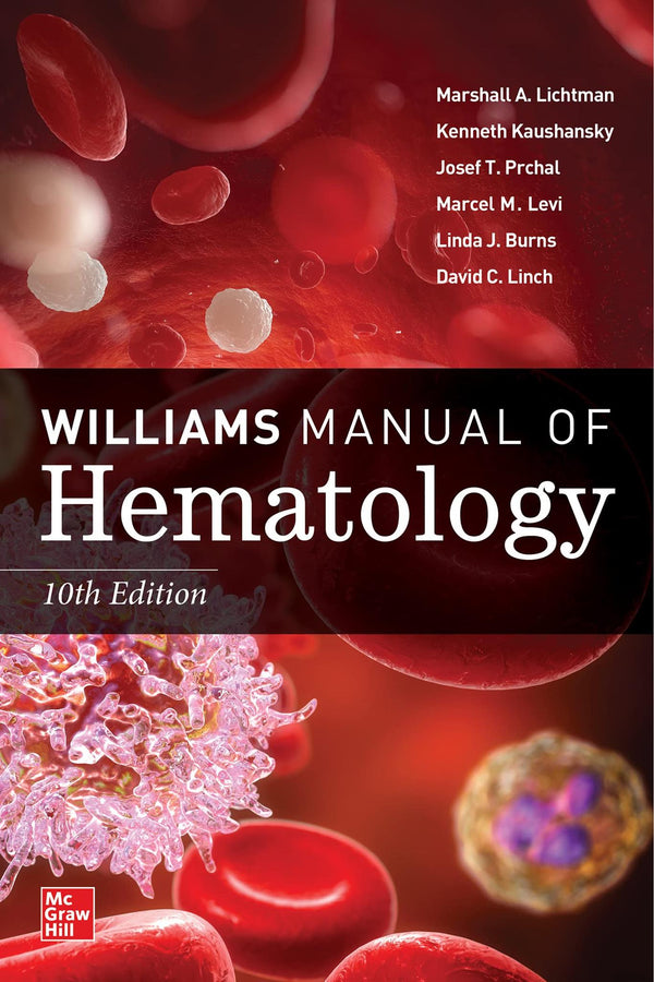 Cover of Williams Manual of Hematology, Tenth Edition by Marshall A. Lichtman