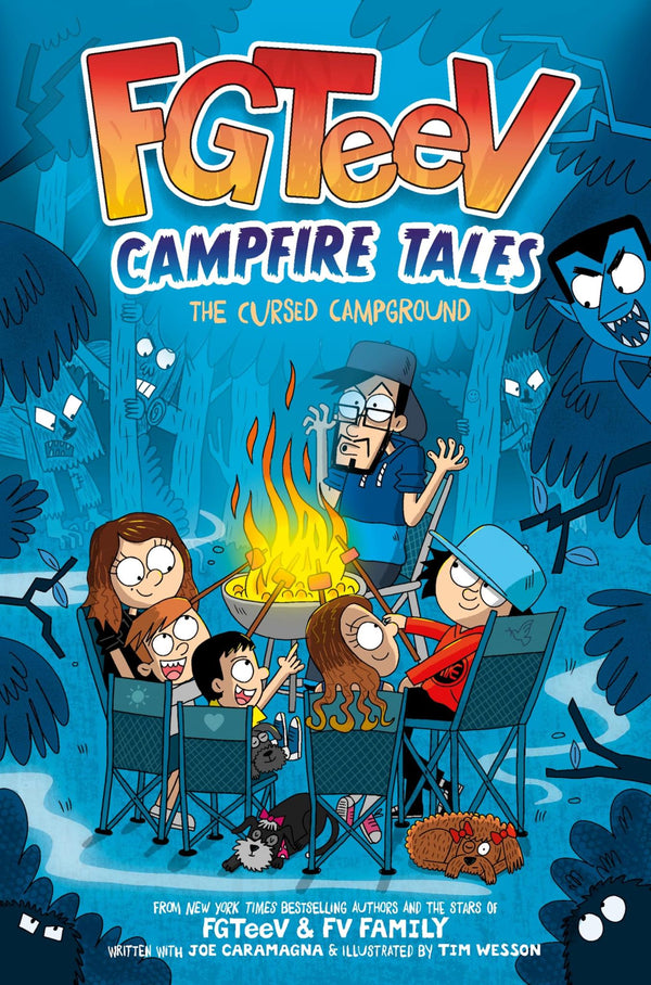 Cover of FGTeeV Campfire Tales #1: The Cursed Campground by FGTeeV
