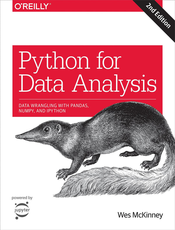 Cover of Python for Data Analysis, 2e: Data Wrangling with Pandas, NumPy, and IPython by Wes Mckinney