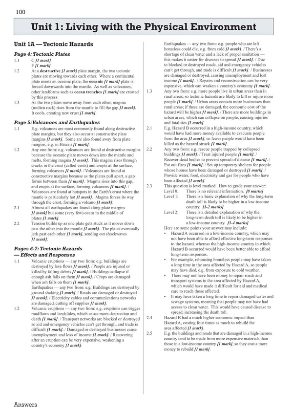 GCSE Geography AQA Exam Practice Workbook (includes answers): for the 2026 & 27