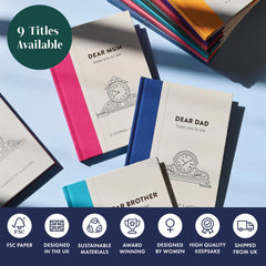 Dear Dad, From You To Me: Memory Journal Capturing Your Father's Own Amazing Sto